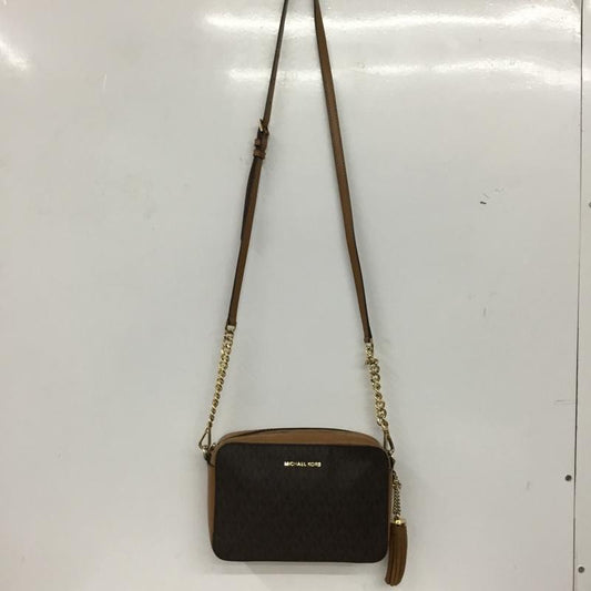 マイケルコース MICHAEL KORS ショルダーバッグ ショルダーバッグ 32F8GF5M2B ロゴ、文字 茶 / ブラウン / brown X ダークブラウン / ダークブラウン / レディース USED 古着 中古 10152444