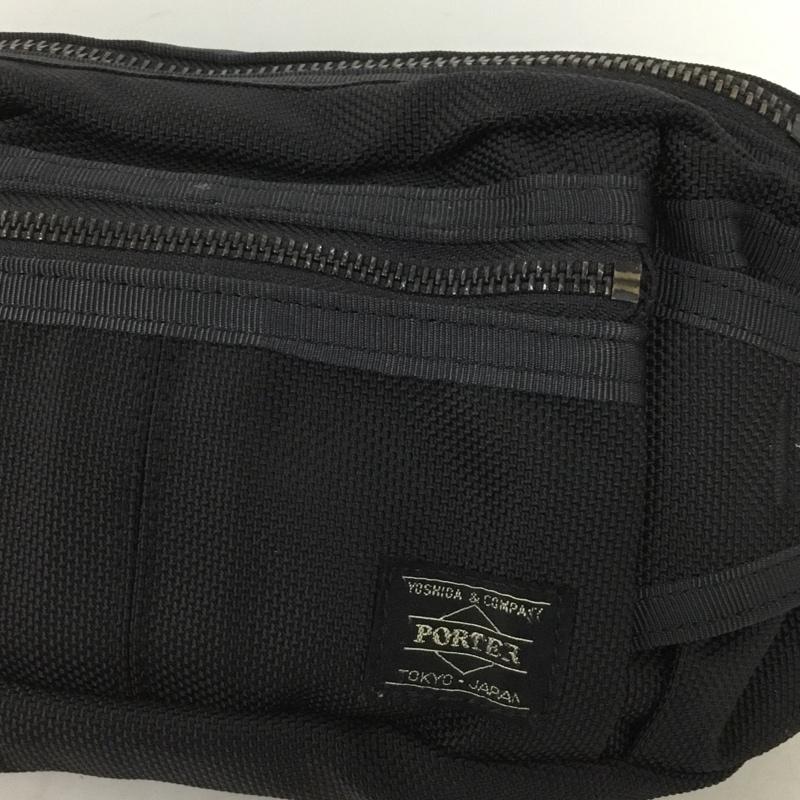 ポーター PORTER ウエストバッグ ウエストバッグ ヒート ロゴ、文字 紺 / ネイビー / navy メンズ USED 古着 中古 10152445