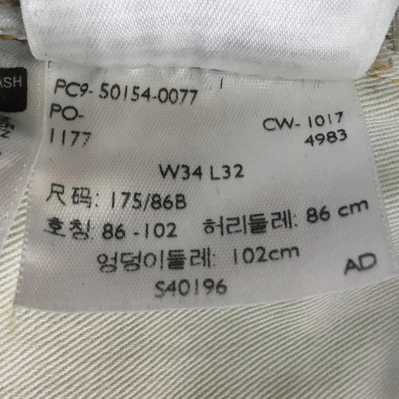 リーバイス Levi s パンツ デニム、ジーンズ 50154-0077 501ZXX 1954年モデル 復刻版 34 ダメージ加工 インディゴ / インディゴ / Indigo メンズ USED 古着 中古 10152452