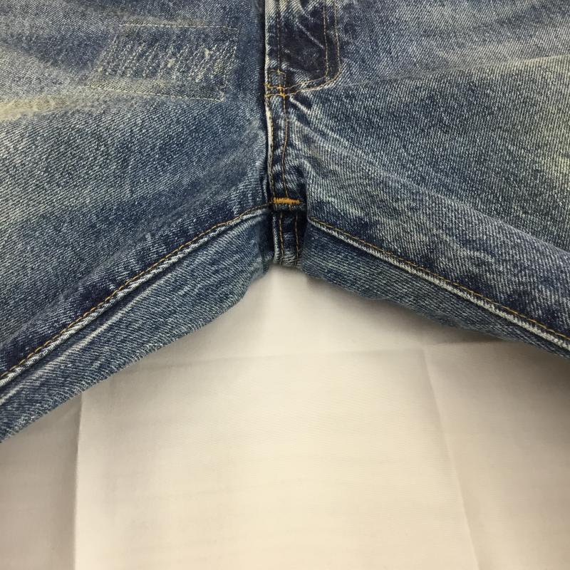 リーバイス Levi s パンツ デニム、ジーンズ 50154-0077 501ZXX 1954年モデル 復刻版 34 ダメージ加工 インディゴ / インディゴ / Indigo メンズ USED 古着 中古 10152452