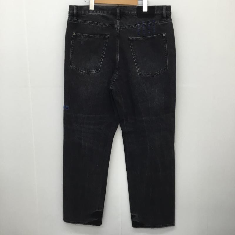 スビ KSUBI パンツ デニム、ジーンズ 36 ロゴ、文字 黒 / ブラック / black メンズ USED 古着 中古 10152453