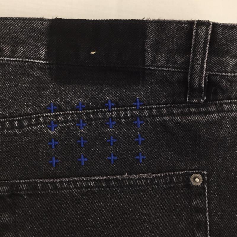 スビ KSUBI パンツ デニム、ジーンズ 36 ロゴ、文字 黒 / ブラック / black メンズ USED 古着 中古 10152453