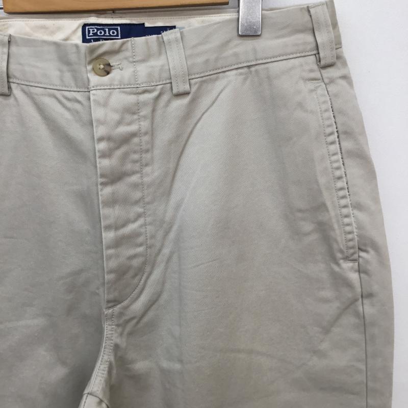 ポロラルフローレン POLO RALPH LAUREN パンツ チノパン BEAMS別注 32インチ 無地 ベージュ / ベージュ / beige X アイボリー / アイボリー / メンズ USED 古着 中古 10152454