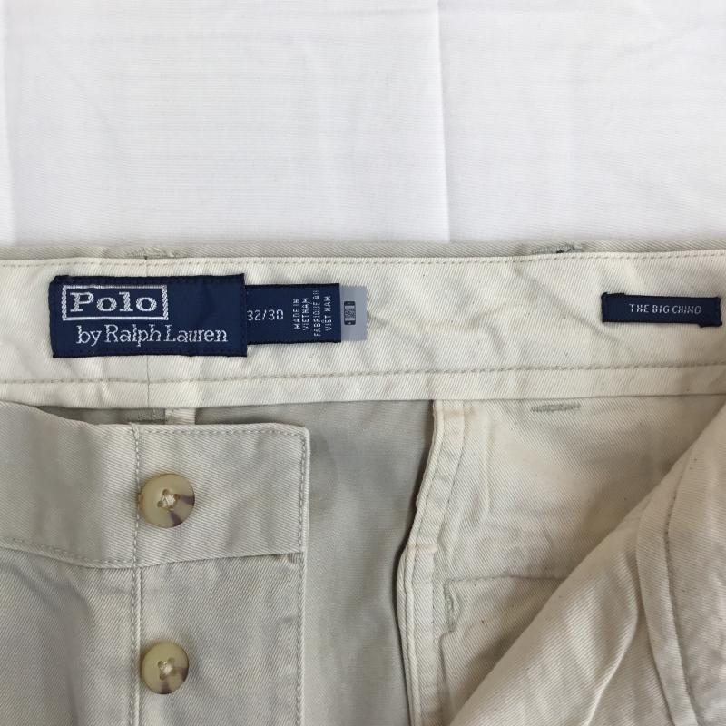 ポロラルフローレン POLO RALPH LAUREN パンツ チノパン BEAMS別注 32インチ 無地 ベージュ / ベージュ / beige X アイボリー / アイボリー / メンズ USED 古着 中古 10152454