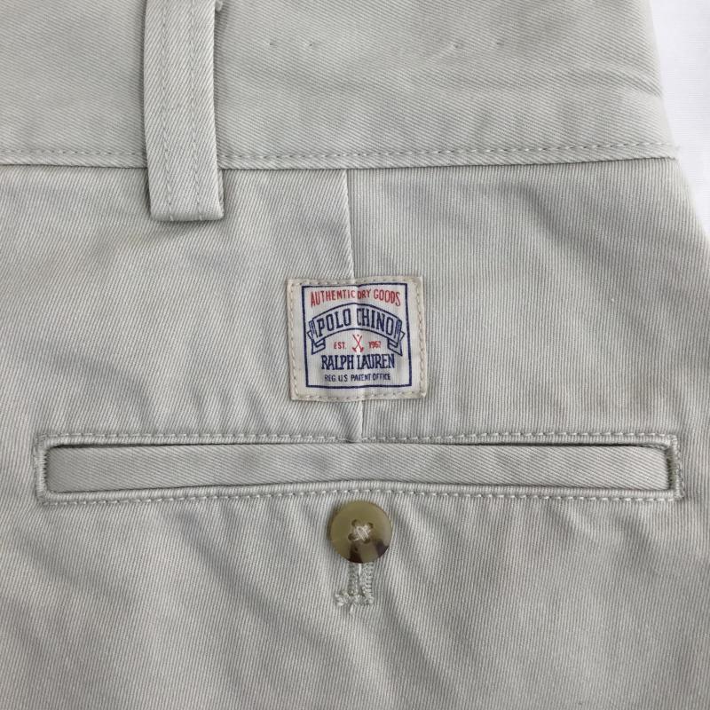 ポロラルフローレン POLO RALPH LAUREN パンツ チノパン BEAMS別注 32インチ 無地 ベージュ / ベージュ / beige X アイボリー / アイボリー / メンズ USED 古着 中古 10152454