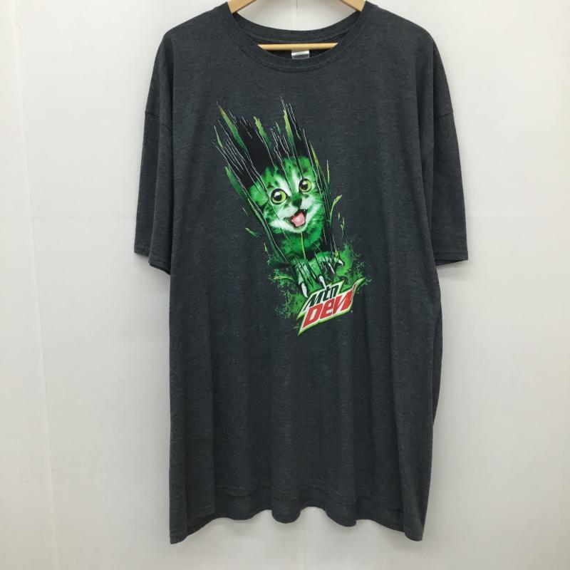 ユーズドクロージング used clothes Tシャツ 半袖 4L キャラクター 灰 / グレー / gray メンズ USED 古着 中古 10152456