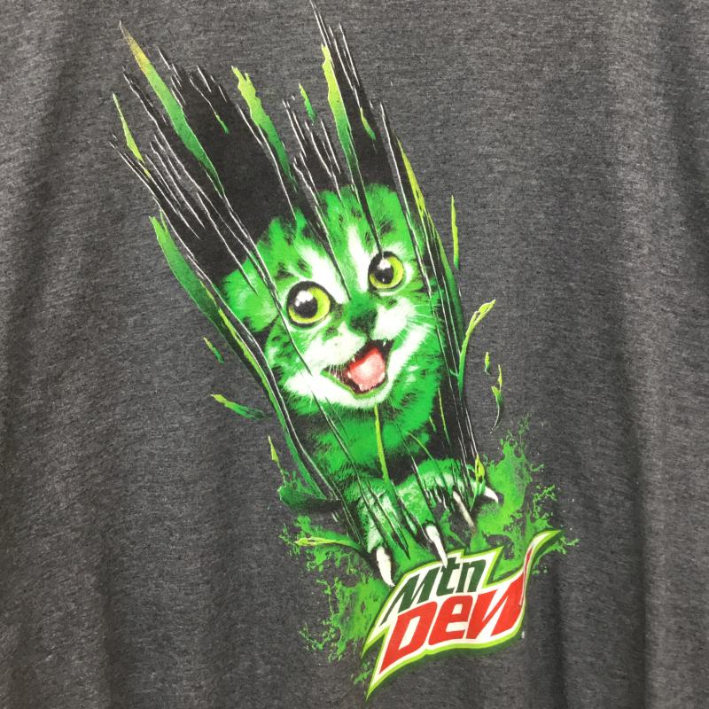 ユーズドクロージング used clothes Tシャツ 半袖 4L キャラクター 灰 / グレー / gray メンズ USED 古着 中古 10152456