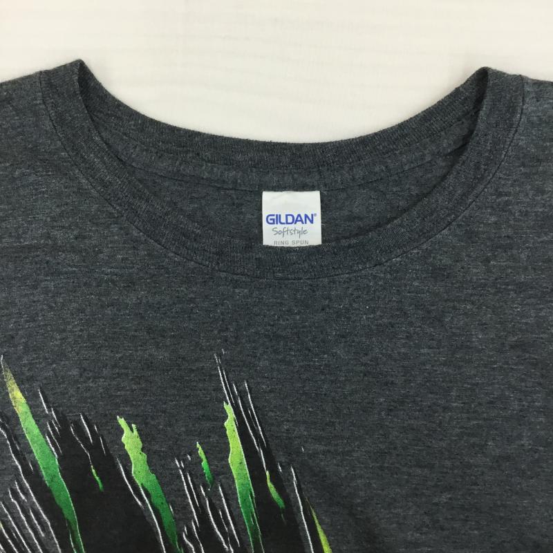 ユーズドクロージング used clothes Tシャツ 半袖 4L キャラクター 灰 / グレー / gray メンズ USED 古着 中古 10152456