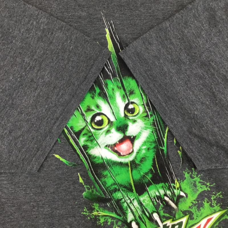 ユーズドクロージング used clothes Tシャツ 半袖 4L キャラクター 灰 / グレー / gray メンズ USED 古着 中古 10152456