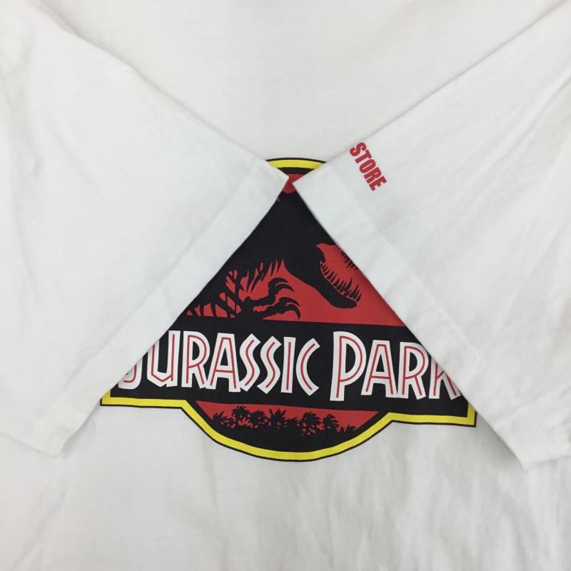 エムエフシーストア MFC STORE Tシャツ 半袖 ジュラシックパーク XL キャラクター 白 / ホワイト / white メンズ USED 古着 中古 10152457