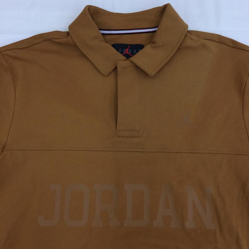 ジョーダンブランド JORDAN BRAND カットソー 長袖 FV7261-228 S ロゴ、文字 茶 / ブラウン / brown メンズ USED 古着 中古 10152458