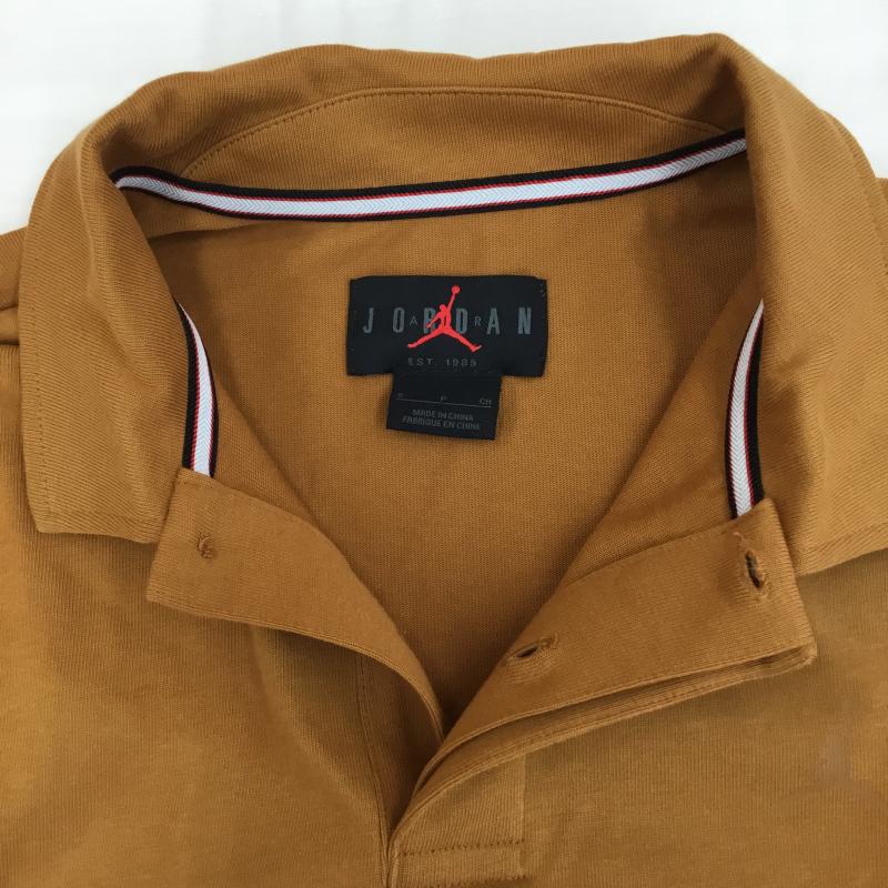 ジョーダンブランド JORDAN BRAND カットソー 長袖 FV7261-228 S ロゴ、文字 茶 / ブラウン / brown メンズ USED 古着 中古 10152458