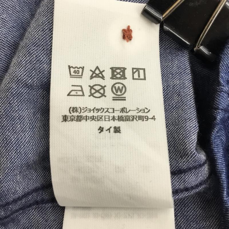 ポールスミス Paul Smith シャツ、ブラウス 長袖 PF-WR-64590 M ワンポイント インディゴ / インディゴ / Indigo メンズ USED 古着 中古 10152461