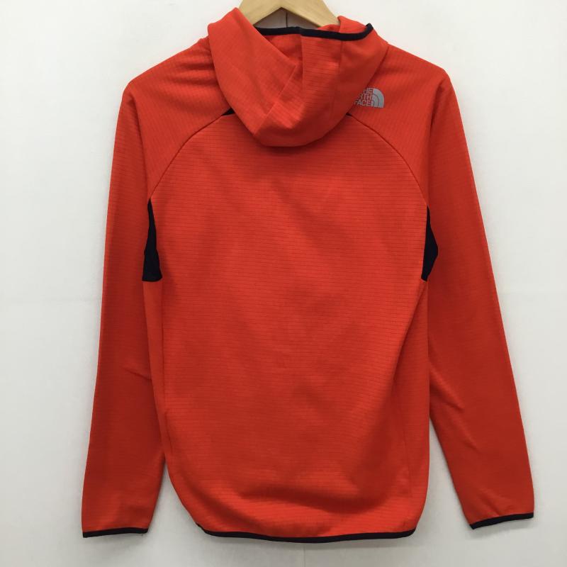 ザノースフェイス THE NORTH FACE パーカー 長袖 NT11568 M ロゴ、文字 橙 / オレンジ / orange メンズ USED 古着 中古 10152465