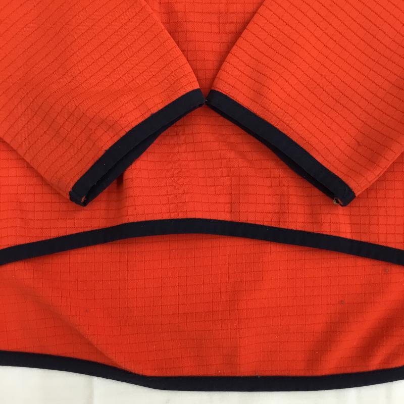 ザノースフェイス THE NORTH FACE パーカー 長袖 NT11568 M ロゴ、文字 橙 / オレンジ / orange メンズ USED 古着 中古 10152465