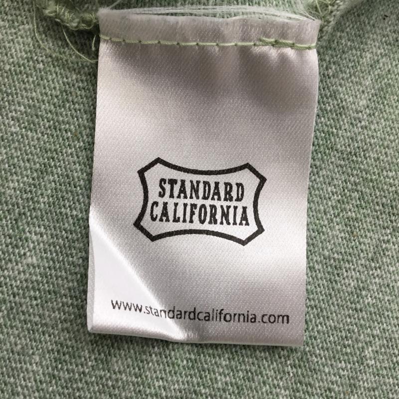 スタンダード カリフォルニア STANDARD CALIFORNIA カットソー 七分袖 XL ロゴ、文字 緑 / グリーン / green メンズ USED 古着 中古 10152467