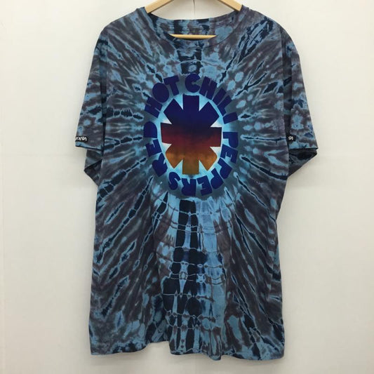 ＵＳフルギ US古着 Tシャツ 半袖 RED HOT CHILI PEPPERS FREAKTOPIA XL  青 / ブルー / blue メンズ USED 古着 中古 10152468
