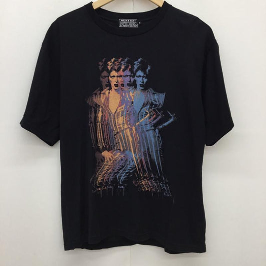 ヒステリックグラマー HYSTERIC GLAMOUR Tシャツ 半袖 David Bowie M  黒 / ブラック / black メンズ USED 古着 中古 10152470