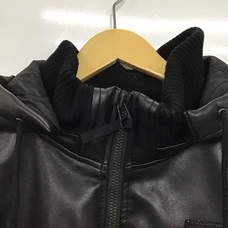 アルファインダストリー Alpha Industries ジャケット、上着 ジャンパー、ブルゾン ジップアップジャケットパーカー アウター XL ロゴ、文字 黒 / ブラック / black メンズ USED 古着 中古 10152471