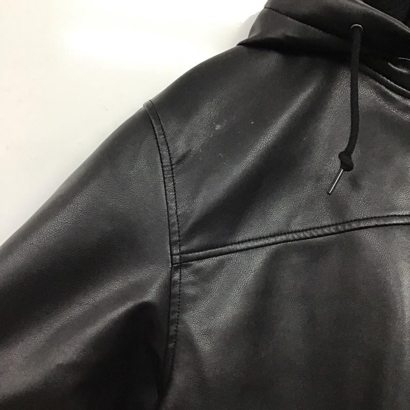 アルファインダストリー Alpha Industries ジャケット、上着 ジャンパー、ブルゾン ジップアップジャケットパーカー アウター XL ロゴ、文字 黒 / ブラック / black メンズ USED 古着 中古 10152471