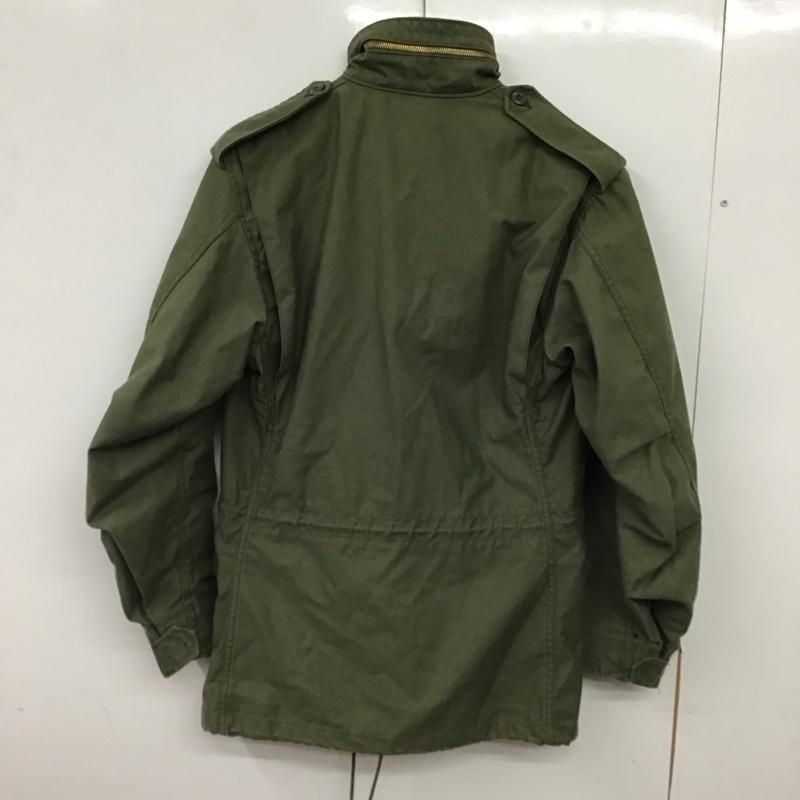 アルファインダストリー Alpha Industries ジャケット、上着 ジャンパー、ブルゾン ジップアップジャケット ミリタリージャケット スタンドカラー S 無地 カーキ / カーキ / khaki メンズ USED 古着 中古 10152472