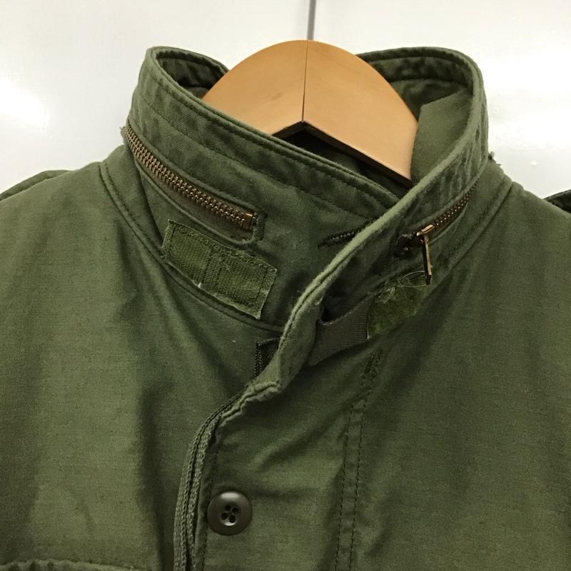 アルファインダストリー Alpha Industries ジャケット、上着 ジャンパー、ブルゾン ジップアップジャケット ミリタリージャケット スタンドカラー S 無地 カーキ / カーキ / khaki メンズ USED 古着 中古 10152472