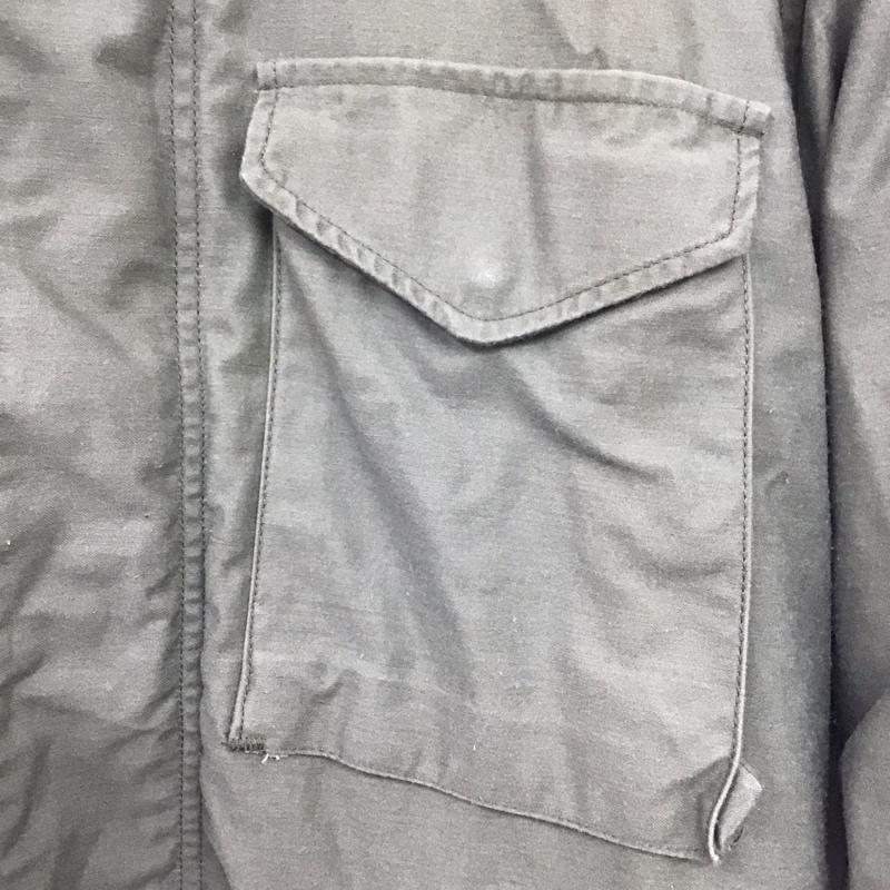 アルファインダストリー Alpha Industries ジャケット、上着 ジャンパー、ブルゾン ジップアップジャケット ミリタリージャケット スタンドカラー S 無地 カーキ / カーキ / khaki メンズ USED 古着 中古 10152472