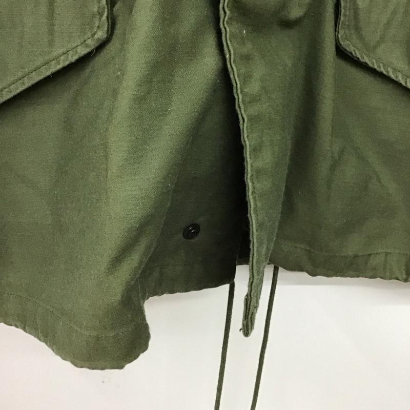 アルファインダストリー Alpha Industries ジャケット、上着 ジャンパー、ブルゾン ジップアップジャケット ミリタリージャケット スタンドカラー S 無地 カーキ / カーキ / khaki メンズ USED 古着 中古 10152472