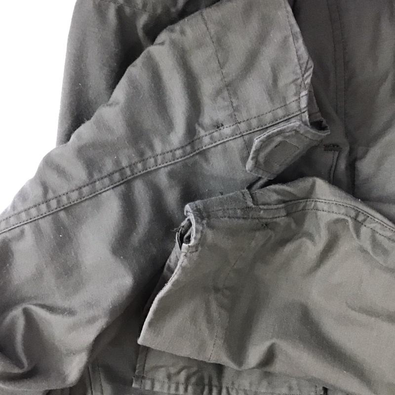 アルファインダストリー Alpha Industries ジャケット、上着 ジャンパー、ブルゾン ジップアップジャケット ミリタリージャケット スタンドカラー S 無地 カーキ / カーキ / khaki メンズ USED 古着 中古 10152472