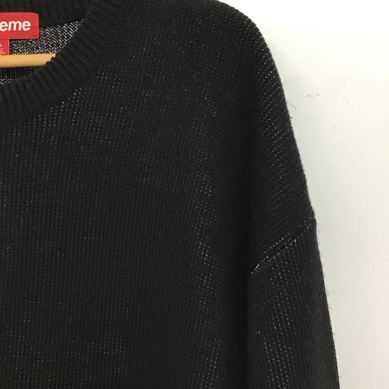 シュプリーム Supreme ニット、セーター 長袖 24AW FuckMoneySweater ニット XL ロゴ、文字 黒 / ブラック / black メンズ USED 古着 中古 10152473
