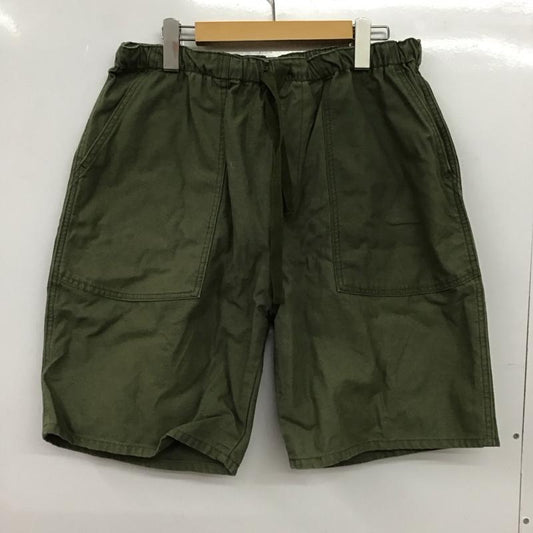 フリークスストア FREAK S STORE パンツ ショートパンツ ショートパンツ ハーフパンツ カジュアルパンツ L 無地 カーキ / カーキ / khaki メンズ USED 古着 中古 10152478