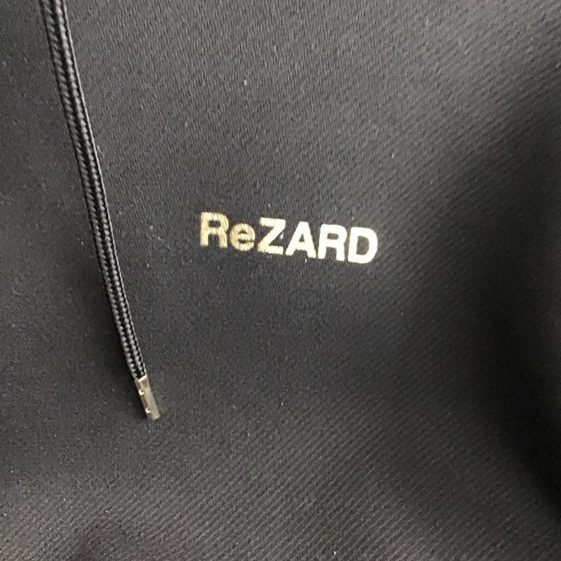 リザード ReZARD パーカー 長袖 長袖パーカー プルオーバーパーカー スウェット M ロゴ、文字 黒 / ブラック / black メンズ USED 古着 中古 10152480