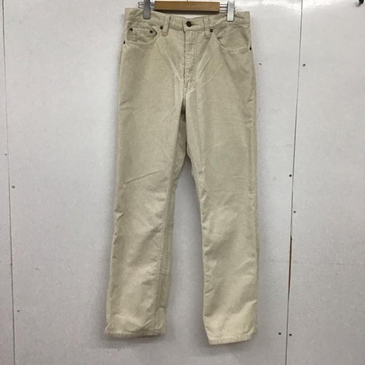 リーバイストラウスアンドコー Levi Strauss & co. パンツ ワークパンツ、ペインターパンツ コーデュロイパンツ ワイドパンツ カジュアルパンツ 32インチ 無地 アイボリー / アイボリー / メンズ USED 古着 中古 10152484