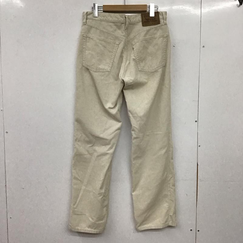 リーバイストラウスアンドコー Levi Strauss & co. パンツ ワークパンツ、ペインターパンツ コーデュロイパンツ ワイドパンツ カジュアルパンツ 32インチ 無地 アイボリー / アイボリー / メンズ USED 古着 中古 10152484