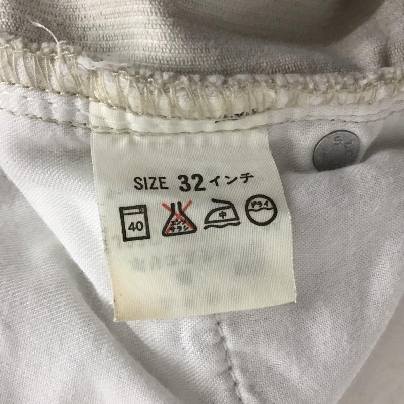 リーバイストラウスアンドコー Levi Strauss & co. パンツ ワークパンツ、ペインターパンツ コーデュロイパンツ ワイドパンツ カジュアルパンツ 32インチ 無地 アイボリー / アイボリー / メンズ USED 古着 中古 10152484