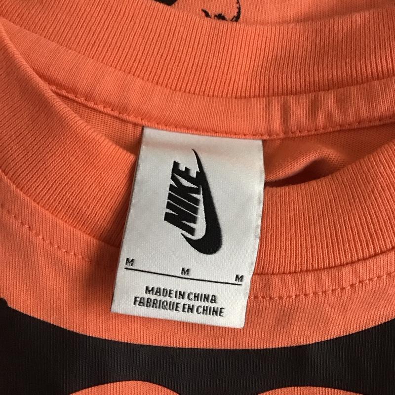 ナイキ NIKE Tシャツ 半袖 bq0827-680 半袖カットソー プリントTシャツ M プリント 橙 / オレンジ / orange メンズ USED 古着 中古 10152489