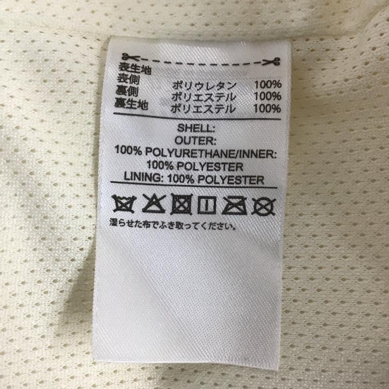 リーボック Reebok ジャケット、上着 ジャンパー、ブルゾン カジュアルジャケット フロントボタン アウター L ロゴ、文字 アイボリー / アイボリー / メンズ USED 古着 中古 10152490