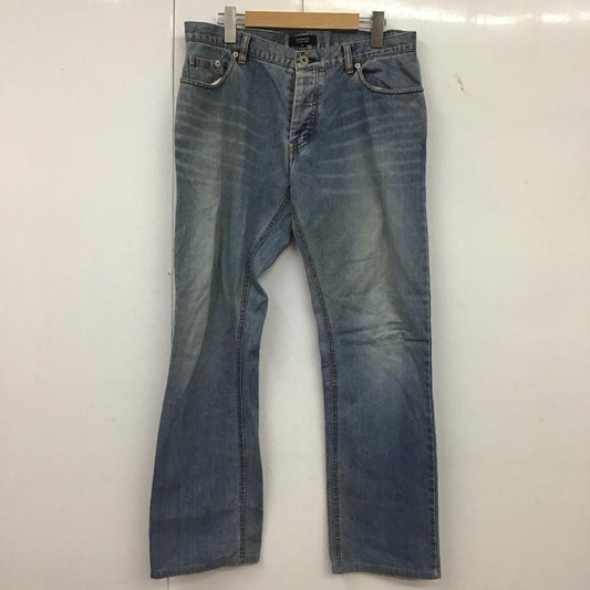 バーバリーブラックレーベル BURBERRY BLACK LABEL パンツ デニム、ジーンズ デニムパンツ スリムパンツ カジュアルパンツ ロゴ、文字 インディゴ / インディゴ / Indigo メンズ USED 古着 中古 10152506