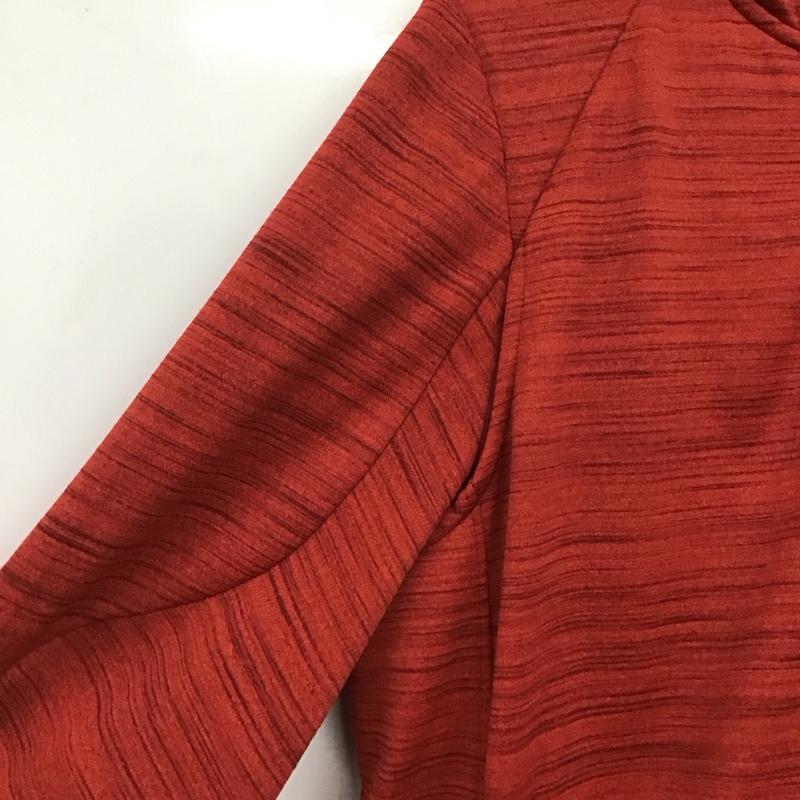 ナイキ NIKE パーカー 長袖 830660-677 ジップアップパーカー スポーツウェア L プリント X ロゴ、文字 赤 / レッド / red メンズ USED 古着 中古 10152510