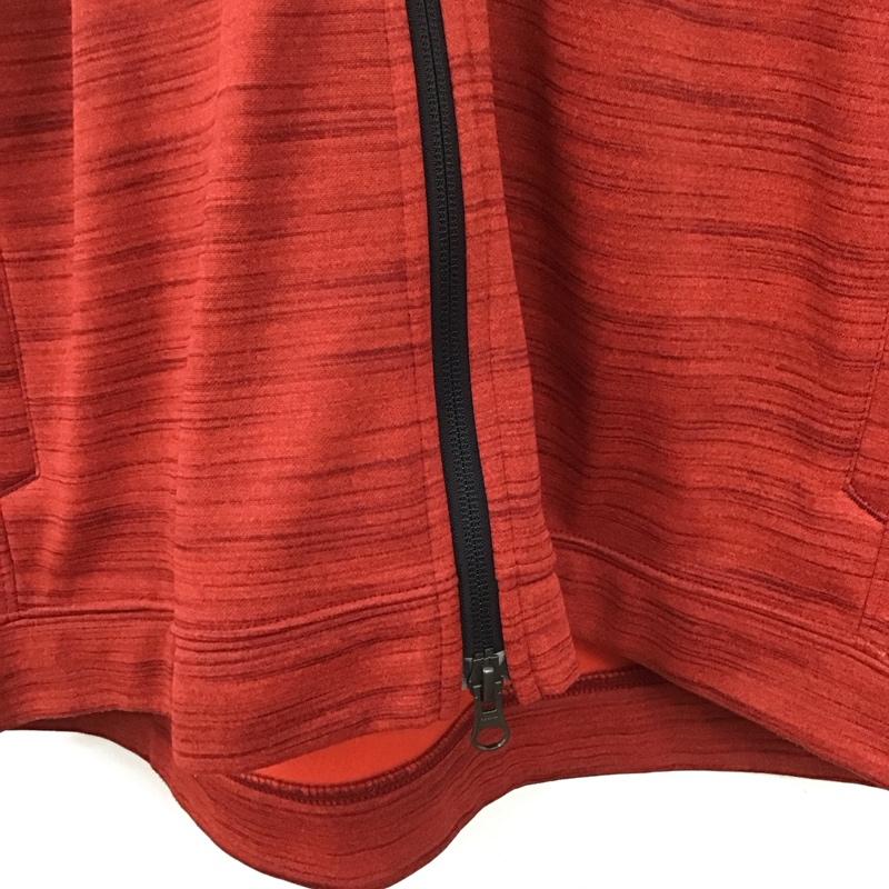 ナイキ NIKE パーカー 長袖 830660-677 ジップアップパーカー スポーツウェア L プリント X ロゴ、文字 赤 / レッド / red メンズ USED 古着 中古 10152510