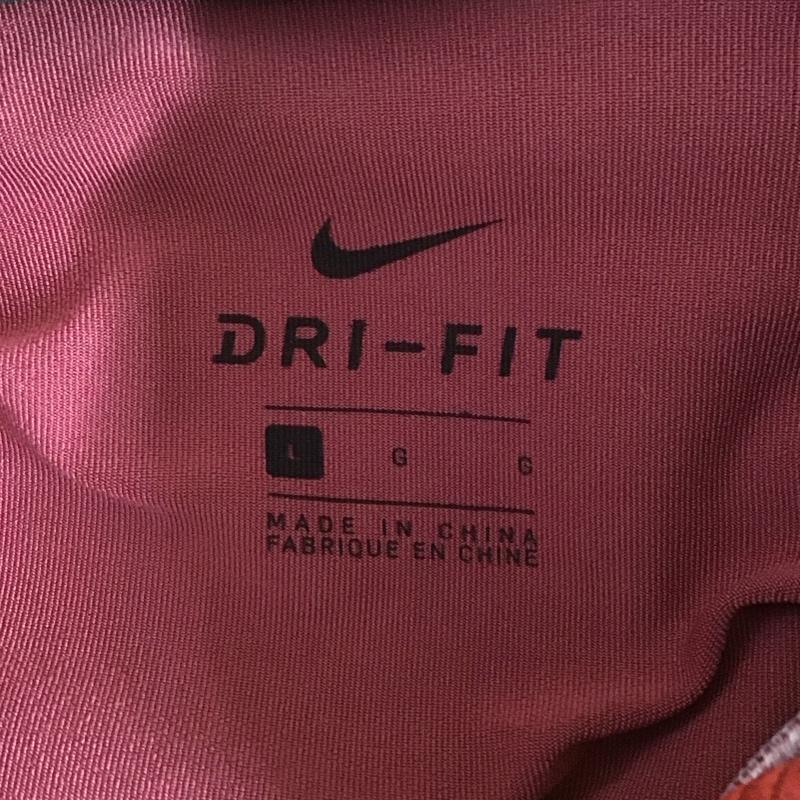 ナイキ NIKE パーカー 長袖 830660-677 ジップアップパーカー スポーツウェア L プリント X ロゴ、文字 赤 / レッド / red メンズ USED 古着 中古 10152510