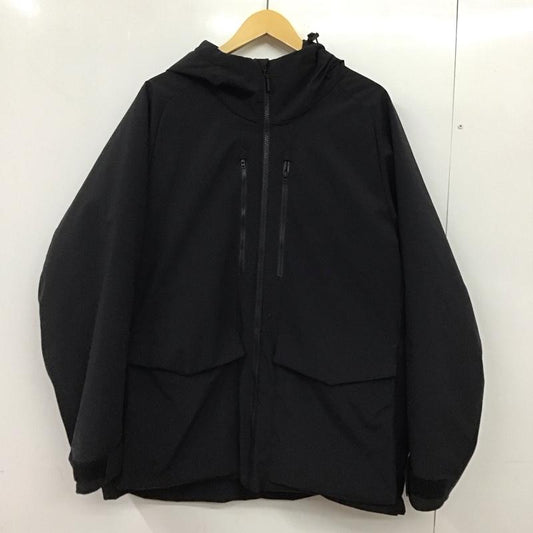 ユニクロ UNIQLO ジャケット、上着 ジャンパー、ブルゾン 311-449723 ダウンジャケット アウター ジップアップジャケット XL 無地 黒 / ブラック / black メンズ USED 古着 中古 10152514