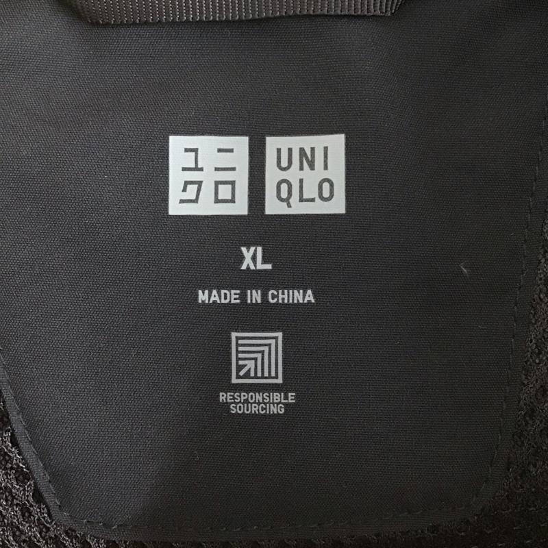 ユニクロ UNIQLO ジャケット、上着 ジャンパー、ブルゾン 311-449723 ダウンジャケット アウター ジップアップジャケット XL 無地 黒 / ブラック / black メンズ USED 古着 中古 10152514
