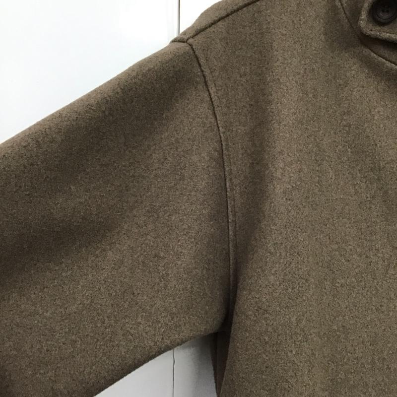 ビームス ハート BEAMS HEART コート コート一般 ロングコート スタンドカラージャケット アウター 無地 茶 / ブラウン / brown レディース USED 古着 中古 10152517