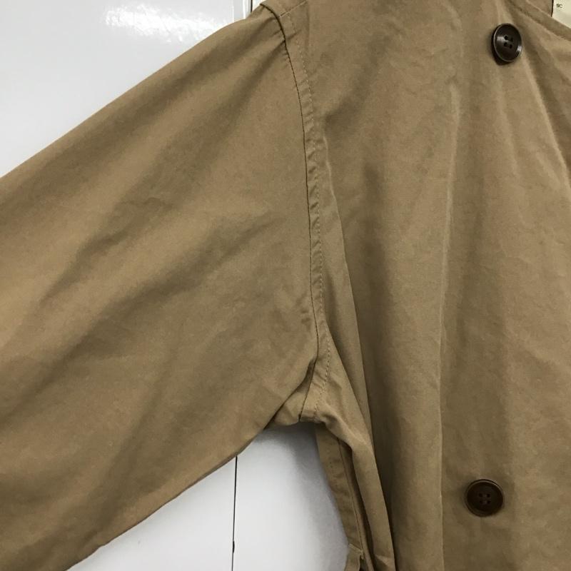 スタディオクリップ studio CLIP コート トレンチコート ロングコート トレンチコート アウター M 無地 ベージュ / ベージュ / beige レディース USED 古着 中古 10152520