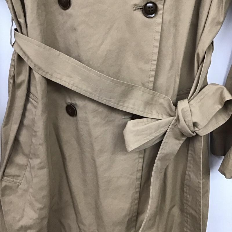スタディオクリップ studio CLIP コート トレンチコート ロングコート トレンチコート アウター M 無地 ベージュ / ベージュ / beige レディース USED 古着 中古 10152520