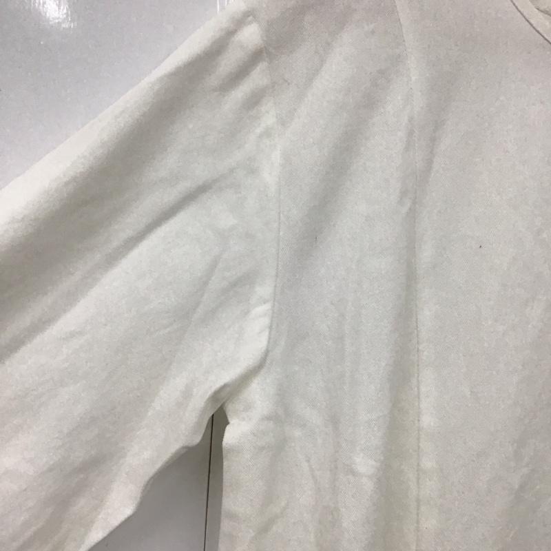 セポ cepo ワンピース ロングスカート 長袖ロングワンピース フレアスカート ストレッチ M 無地 白 / ホワイト / white レディース USED 古着 中古 10152525