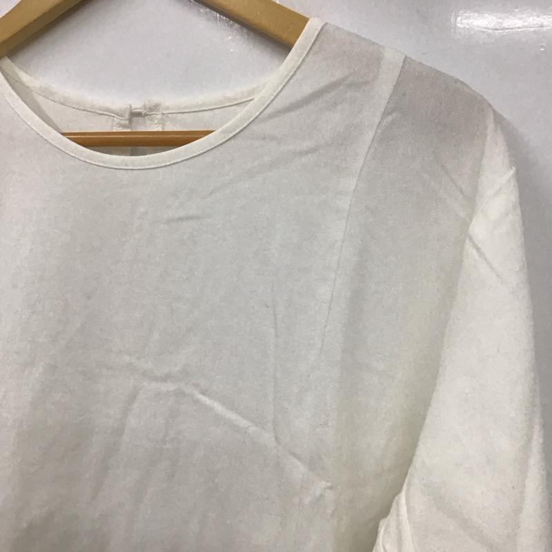 セポ cepo ワンピース ロングスカート 長袖ロングワンピース フレアスカート ストレッチ M 無地 白 / ホワイト / white レディース USED 古着 中古 10152525