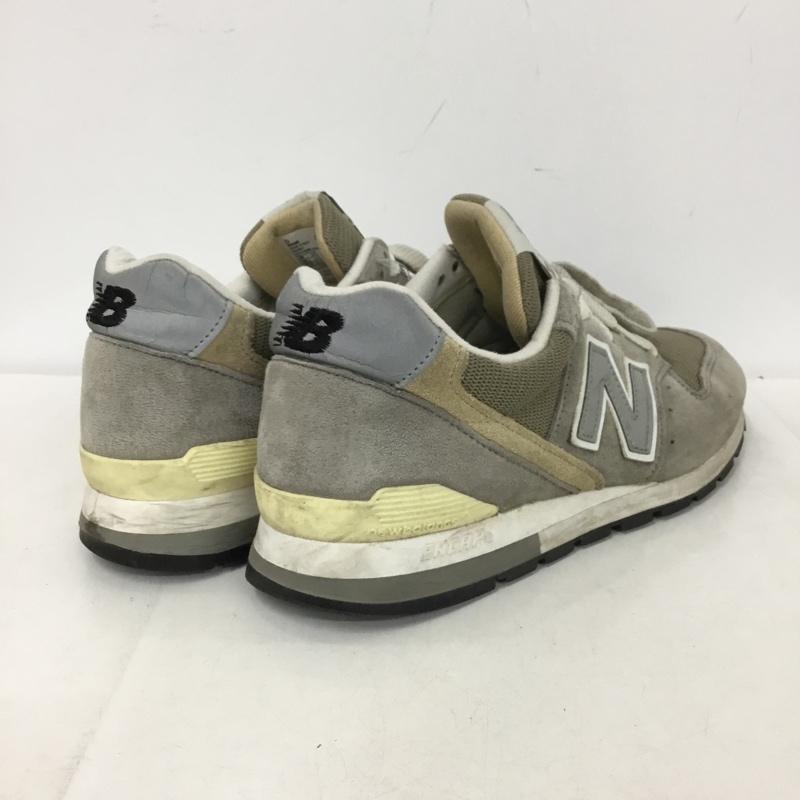 ニューバランス New Balance スニーカー スニーカー M996 USA製 27cm 27.0cm ロゴ、文字 灰 / グレー / gray メンズ USED 古着 中古 10152527