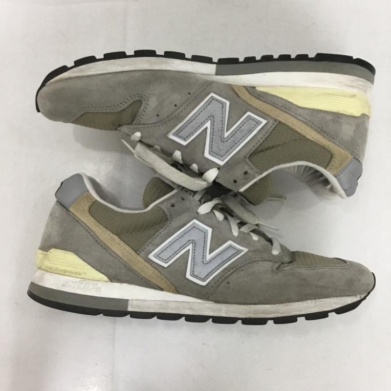 ニューバランス New Balance スニーカー スニーカー M996 USA製 27cm 27.0cm ロゴ、文字 灰 / グレー / gray メンズ USED 古着 中古 10152527